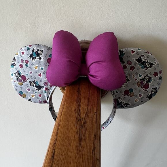 Disney Vera Bradley Mickey Mouse Piccadilly Paisley Ears Figaro Minnie Headband - Picture 9 of 11